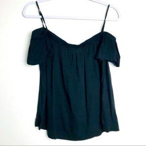 Cloth & Stone cold shoulder top sz L K